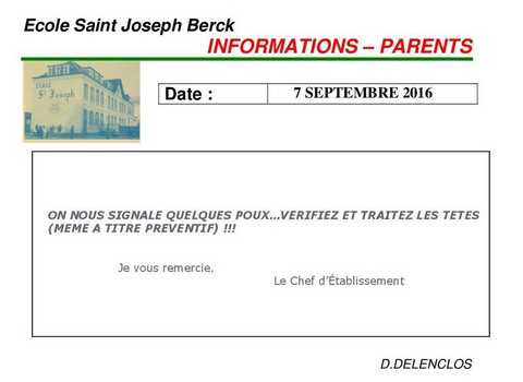 ecole berck