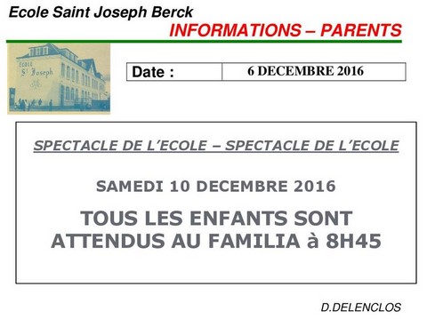 ecole berck